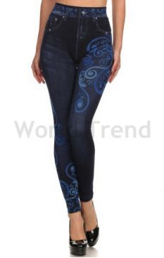  Art Deco blelt farmer leggings